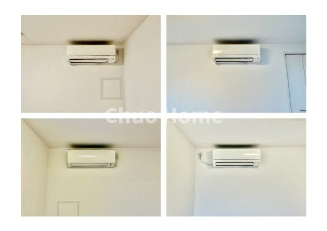 コーポ日野の冷暖房・空調設備|エアコン×4