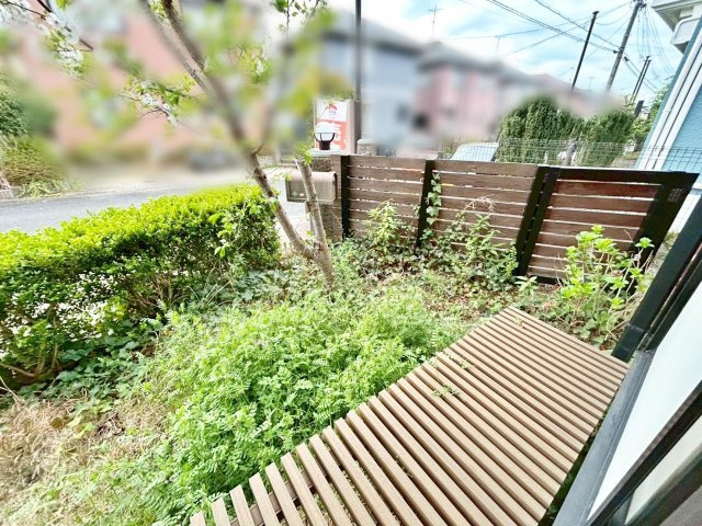 中古戸建　南つつじヶ丘桜台1丁目の庭