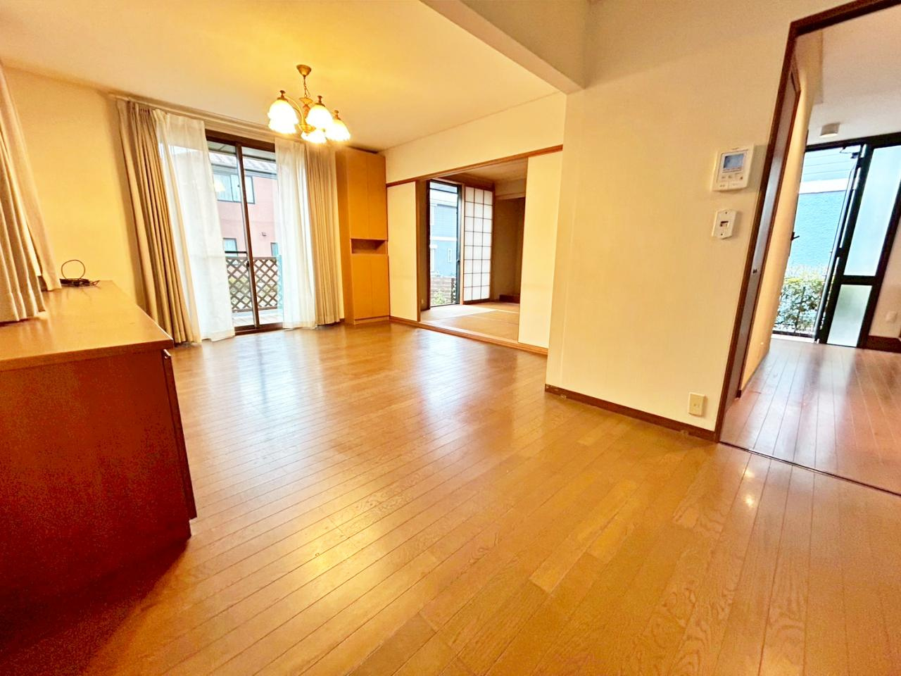 中古戸建　南つつじヶ丘桜台1丁目の前面道路含む現地写真