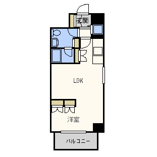 【間取り】 | 南堀江アパートメントシエロ | 南堀江アパートメントシエロ　間取り