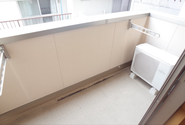 メープル神戸住吉のバルコニー