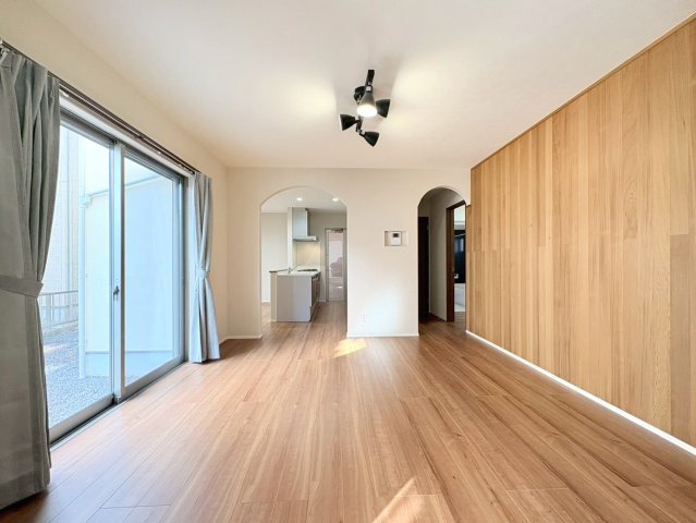 中古戸建　岐阜市鏡島中1丁目　平成31年築の居間・リビング