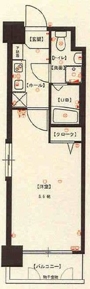 エンクレスト警固の間取り