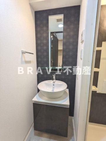 スワンズシティ大手前ソレイユ BRAVI不動産の独立洗面台|【スワンズシティ大手前ソレイユ】