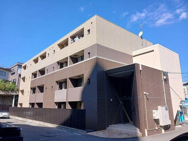 カーサ・ブルーの外観|外観は落ち着いています