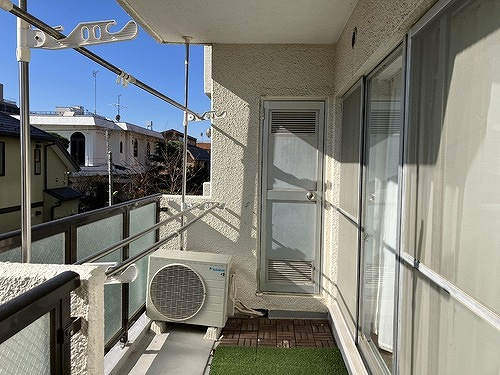 自由が丘パインクレストのバルコニー|バルコニー