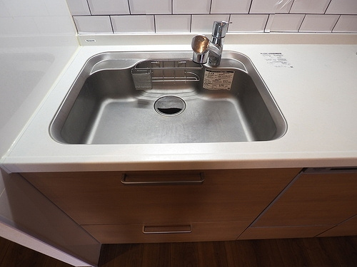 自由が丘パインクレストの設備|キッチン・シンク（内装前）