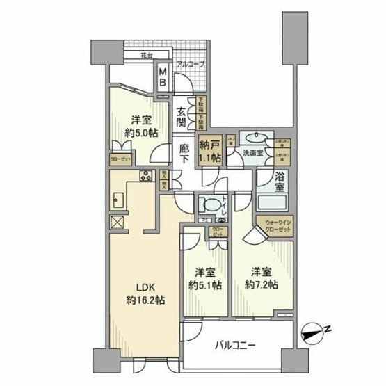 【間取り】 | Ｔｈｅ目黒桜レジデンス