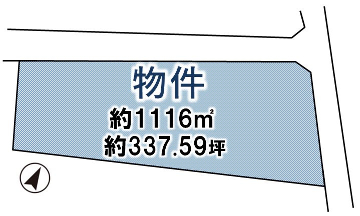 宇都宮市上籠谷町の土地図