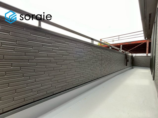 入間市下藤沢5期　全1棟　新築戸建のバルコニー|4月6日撮影