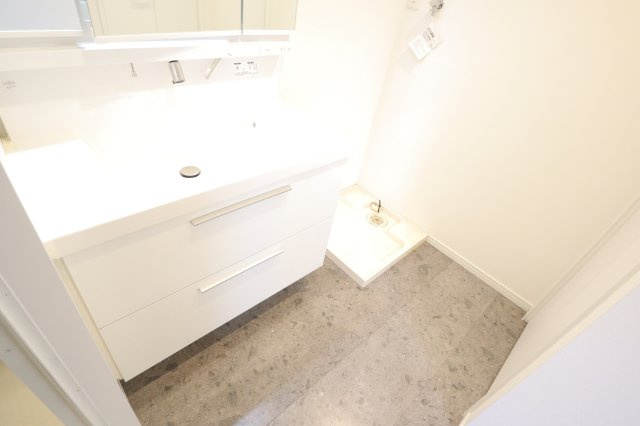 アントレいこま２の洗面所