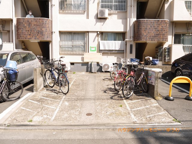 【駐輪場】 | 椎名町マイコーポ | 敷地内に居住者専用の駐輪スペースがあります！