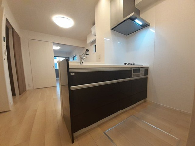 【キッチン】 | カーサ・ヴェルデ　梶 | お料理しやすいキッチンです