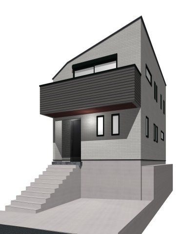 杉並区本天沼2丁目　新築戸建の完成予想図|外観パース

現地ご見学希望・資料請求などお気軽にお問い合わせ下さい！
03-5990-5201