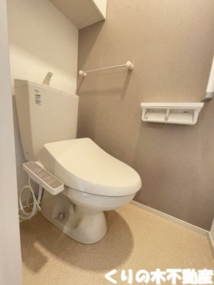 【トイレ】 | レジデンス鳥生１０ | 清潔感のあるトイレです