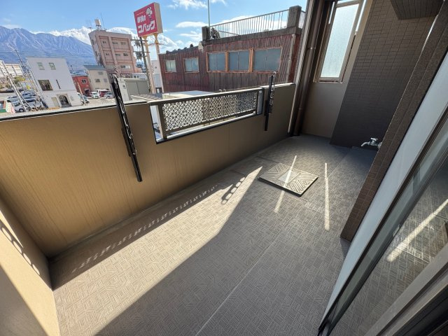 コアマンションネクステージ堀江町のバルコニー|落ち着いた時間を過ごせるバルコニーです