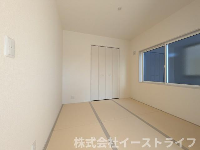 【新築戸建】　いわき市泉町5丁目第2　長期優良住宅の和室|ゴロンとくつろげる和室があるのがいいですね！