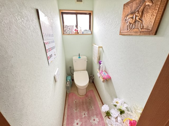 鹿児島市星ヶ峯　星ヶ峯6丁目中古戸建のトイレ|コンパクトで使いやすいトイレです