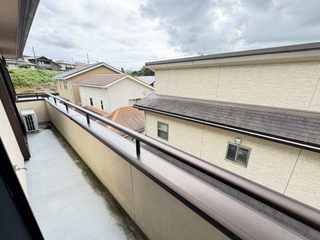 鹿児島市星ヶ峯　星ヶ峯6丁目中古戸建のバルコニー|陽当たり良好なバルコニーです
