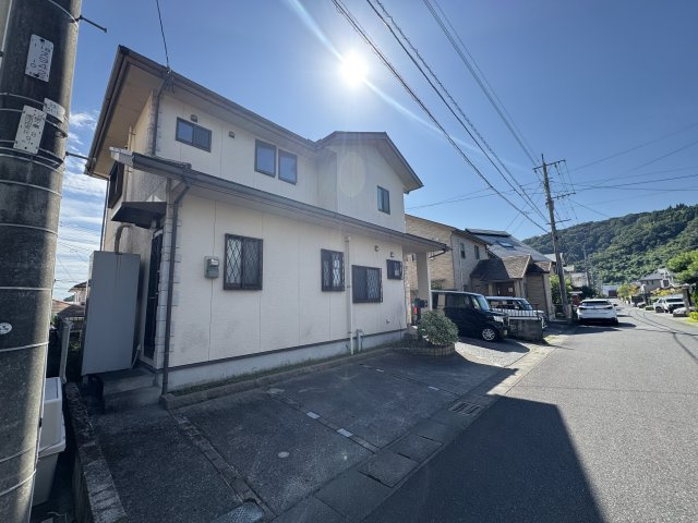 鹿児島市星ヶ峯　星ヶ峯6丁目中古戸建の前面道路含む現地写真|前面道路含む現地写真です