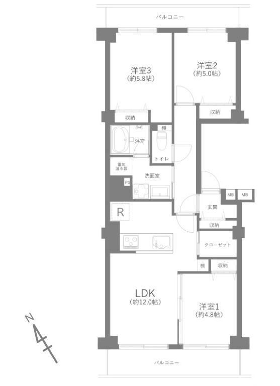 【間取り】の画像