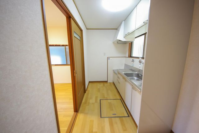 野田通1/2貸家のキッチン