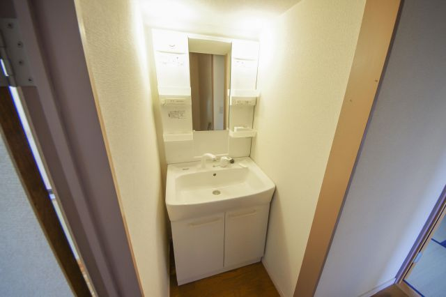 野田通1/2貸家の独立洗面台|シャンプードレッサー