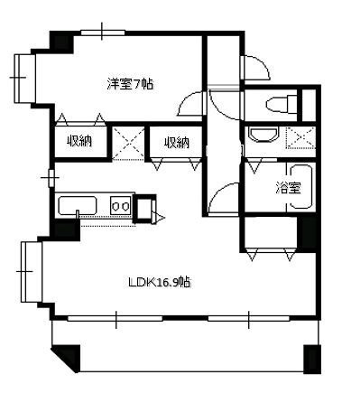ラヴィーヌの間取り