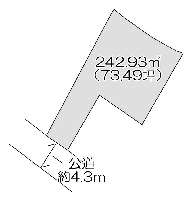 久留米市国分町　売り土地