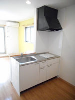 コンパクトなキッチンで掃除もラクラク