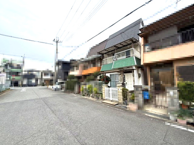 【前面道路含む現地写真】 | 【プレイワーク鳥飼本町】鳥飼北小・建築条件なし・更地渡し・土地22.0坪 | 前面道路含む現地写真です