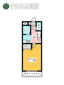 【間取り】 | A・CITY矢作橋駅前　岡崎市矢作町