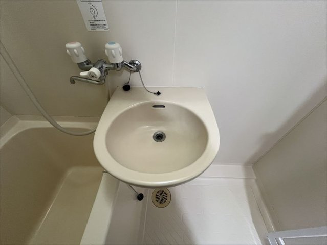 ハートビレッジの洗面所|広い洗面スペース