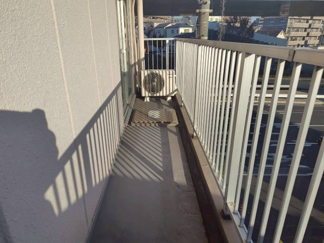 ビッグ武蔵野与野のバルコニー|広々としたバルコニーです