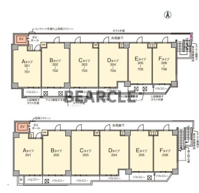 【区画図】 | Asclaire京都西院