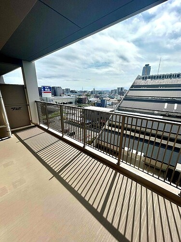 ルイシャトレ川口レックスフォートのバルコニー|バルコニー 12.40㎡