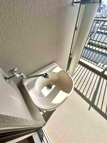 ルイシャトレ川口レックスフォートの設備|バルコニー 水栓