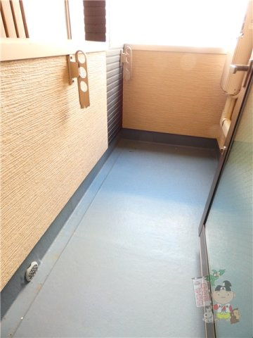 アシェント医大前のバルコニー