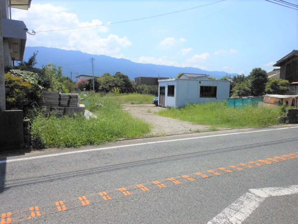 久留米市田主丸町　売り土地の外観
