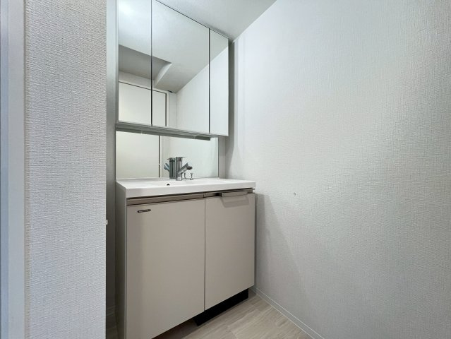 コンフォリア・リヴ大阪本町の独立洗面台