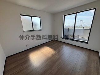 【洋室】 | 神戸市須磨区北須磨タウン　新築戸建H-1号棟　仲介手数料無料！ | 個人の部屋や寝室として使える洋室です