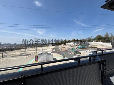 【展望】 | 神戸市須磨区北須磨タウン　新築戸建H-1号棟　仲介手数料無料！ | 眺望です。