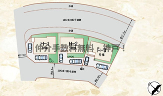 【区画図】 | 神戸市須磨区北須磨タウン　新築戸建H-1号棟　仲介手数料無料！ | 須磨区北須磨タウン　新築H-1号棟　仲介手数料無料！