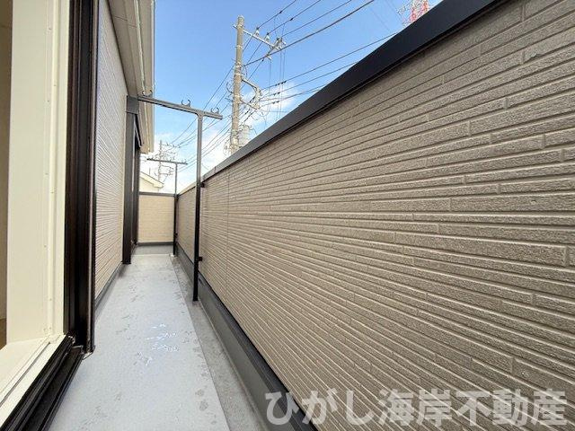 平塚市四之宮7丁目　新築戸建　全2棟のバルコニー|バルコニー