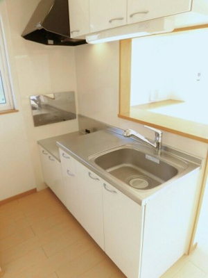 【キッチン】 | リーヴァ菅池Ｂ | 使いやすいキッチンです