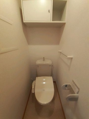 【トイレ】 | リーヴァ菅池Ｂ | トイレもきれいです