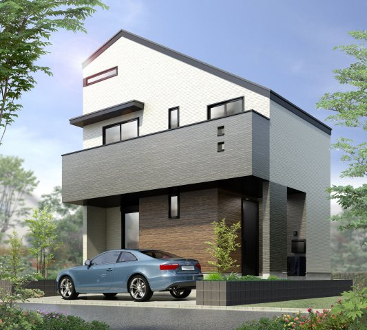 杉並区和泉4丁目 限定1区画の外観パース|イラストは図面を基に起こしたもので実際のものとは多少異なる場合がございます
建物価格2090万円(税込)
建物面積52.17㎡(別途ロフト10.93㎡あり)