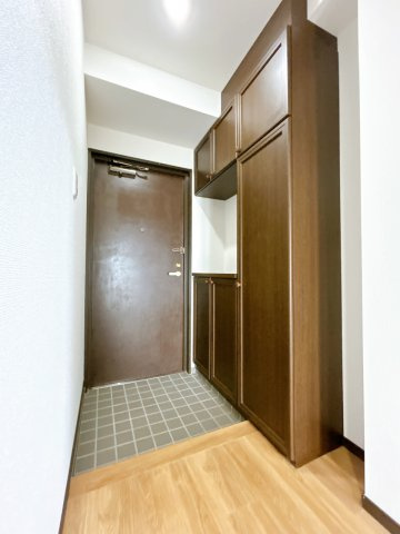 テラスノバ穂積の玄関