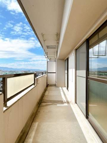 テラスノバ穂積のバルコニー