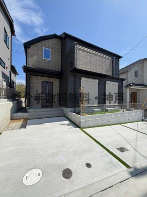 【外観】 | 神戸市須磨区車　新築戸建H-2号棟　仲介手数料無料！ | 須磨区車　新築　仲介手数料無料！